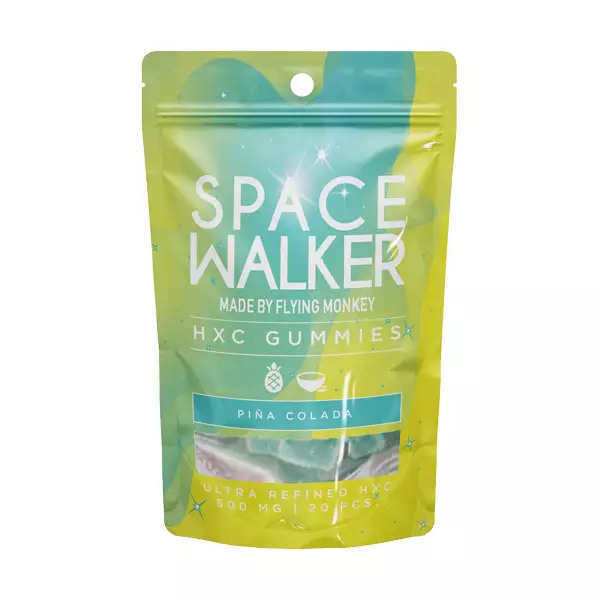 space walker gummies pina colada